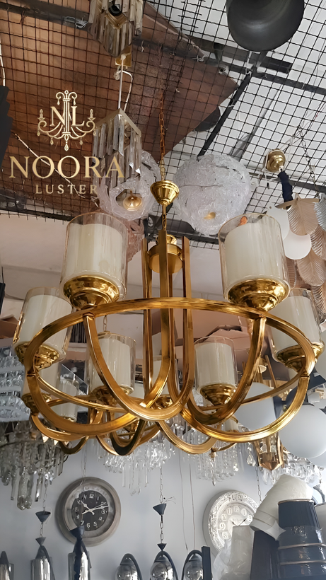 لوستر عصایی لهستانی 6 شعله 1405