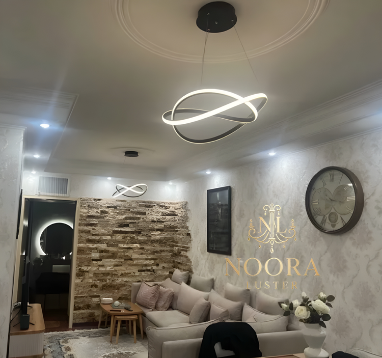 لوستر امیران مدرن طرح اینفینیتی پاپیون ۵۰۰